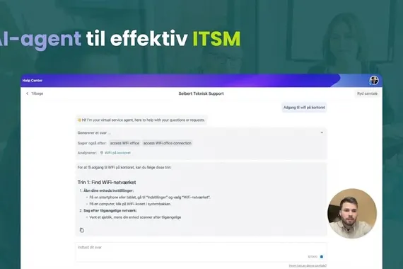 AI-agent för effektiv ITSM