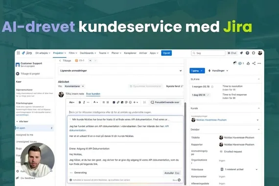 AI-driven kundservice med Jira Service Management