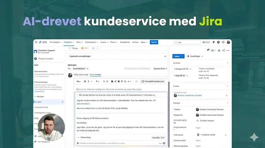 AI-driven kundservice med Jira Service Management