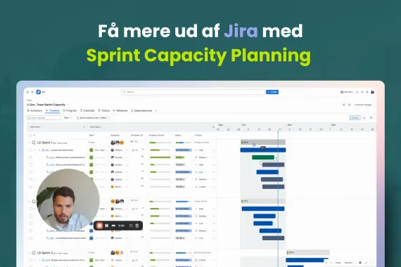 Få mer ut av Jira med Sprint Capacity Planning