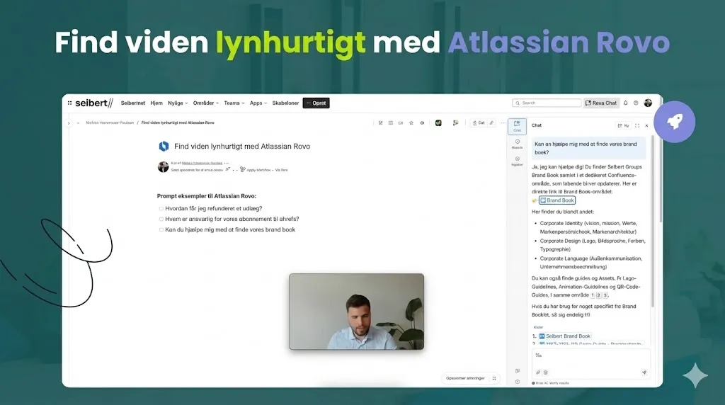 Hitta kunskap blixtsnabbt med Atlassian Rovo