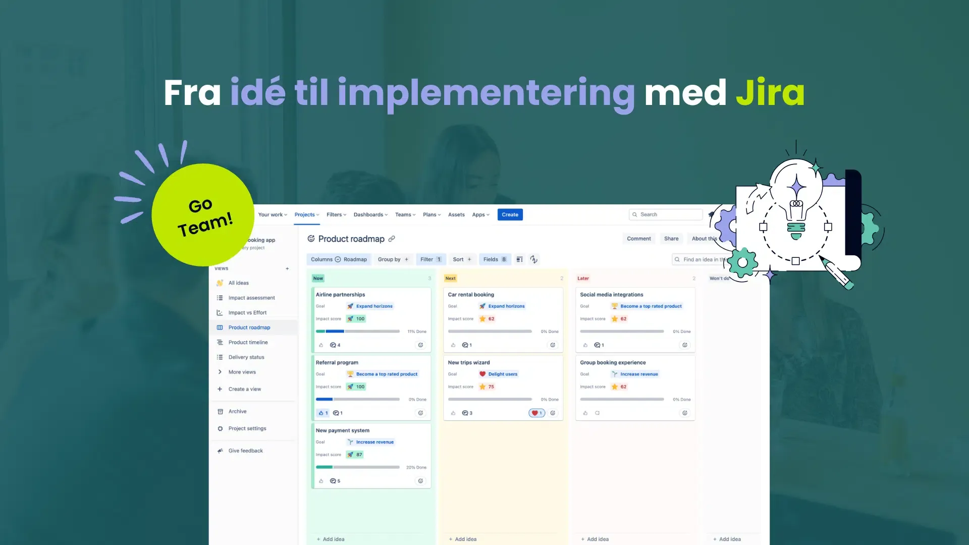 Från idé till implementering med Jira