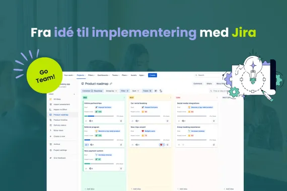 Från idé till implementering med Jira