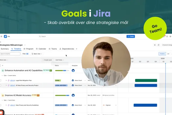 Goals i Jira: Skapa överblick över dina strategiska mål