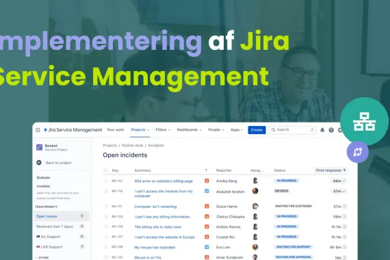 Implementering av Jira Service Management