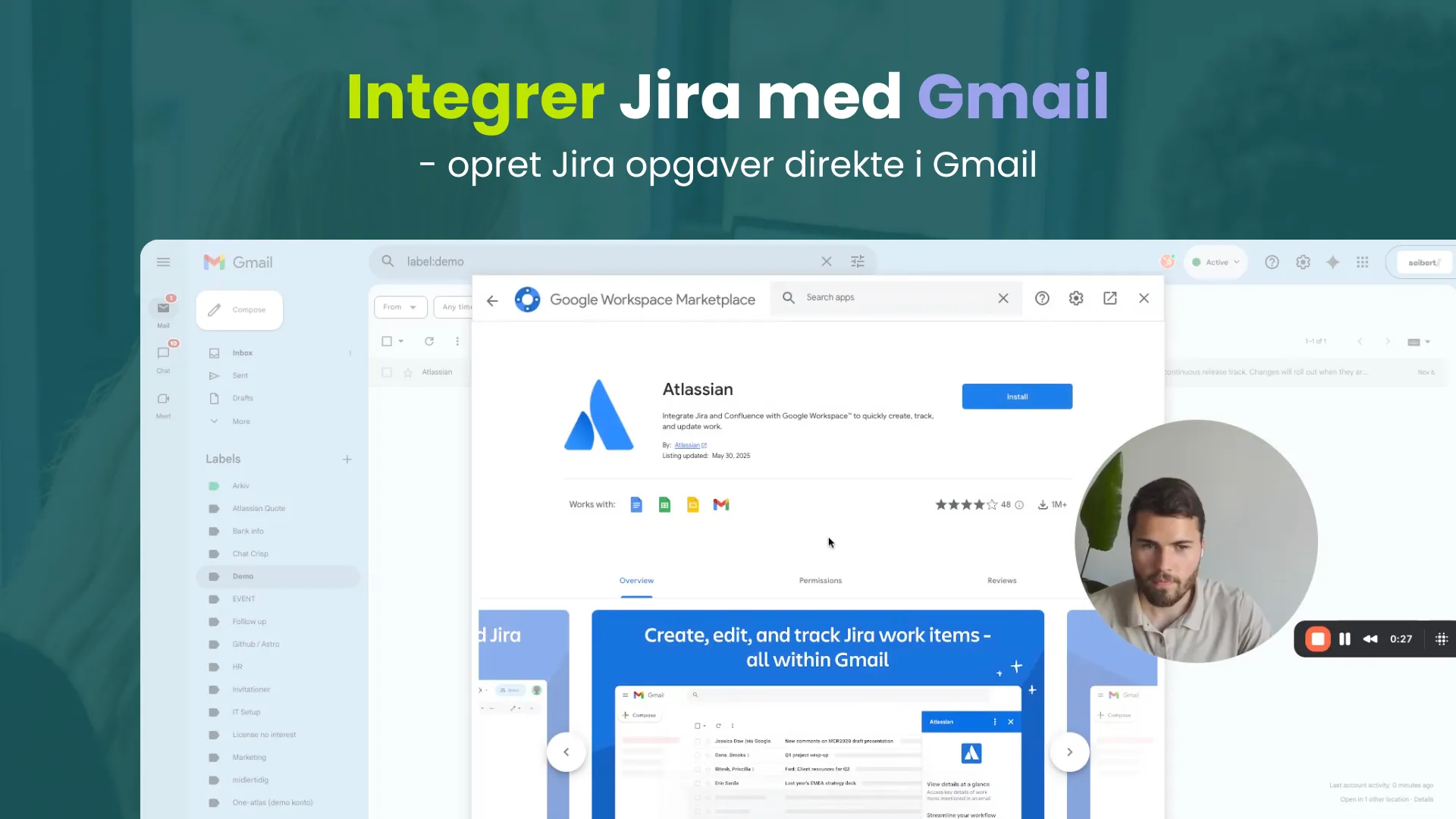 Integrera Jira med Gmail