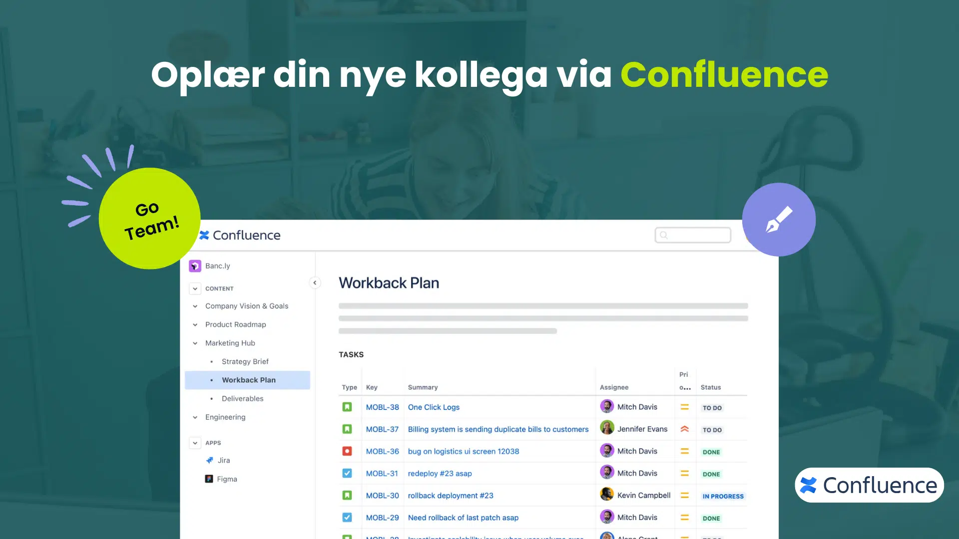 Lär upp din nya kollega via Confluence