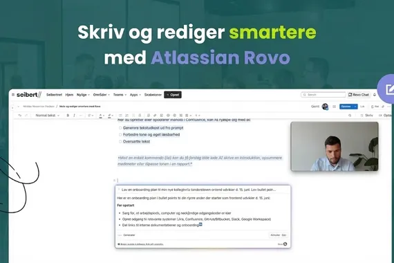 Skriv och redigera smartare med Atlassian Rovo