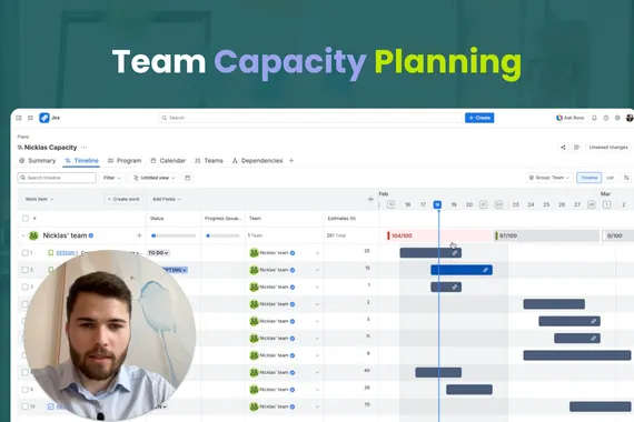 Team Capacity Planning i Jira